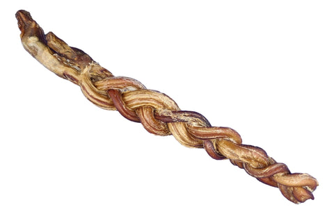 8-11" Braided Lamb Pizzle Stick