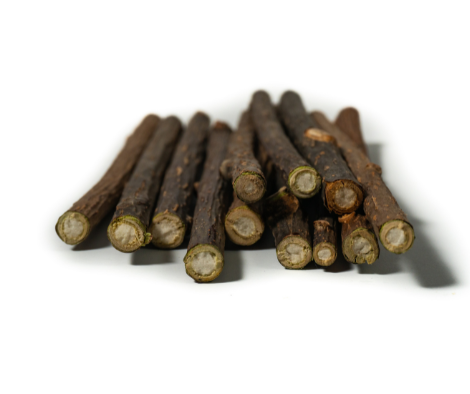 A stack of Silvervine Chew Sticks for Cats