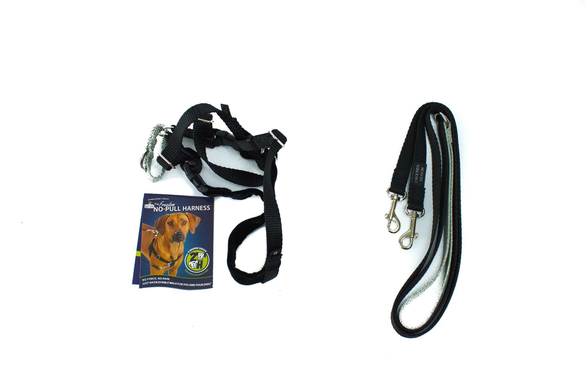 dog harness and leash combo