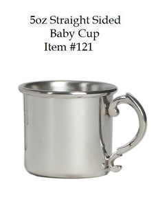 pewter baby cup