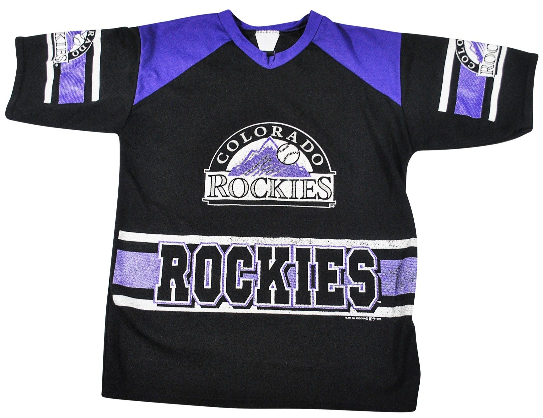 vintage colorado rockies jersey