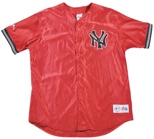 red new york yankees jersey