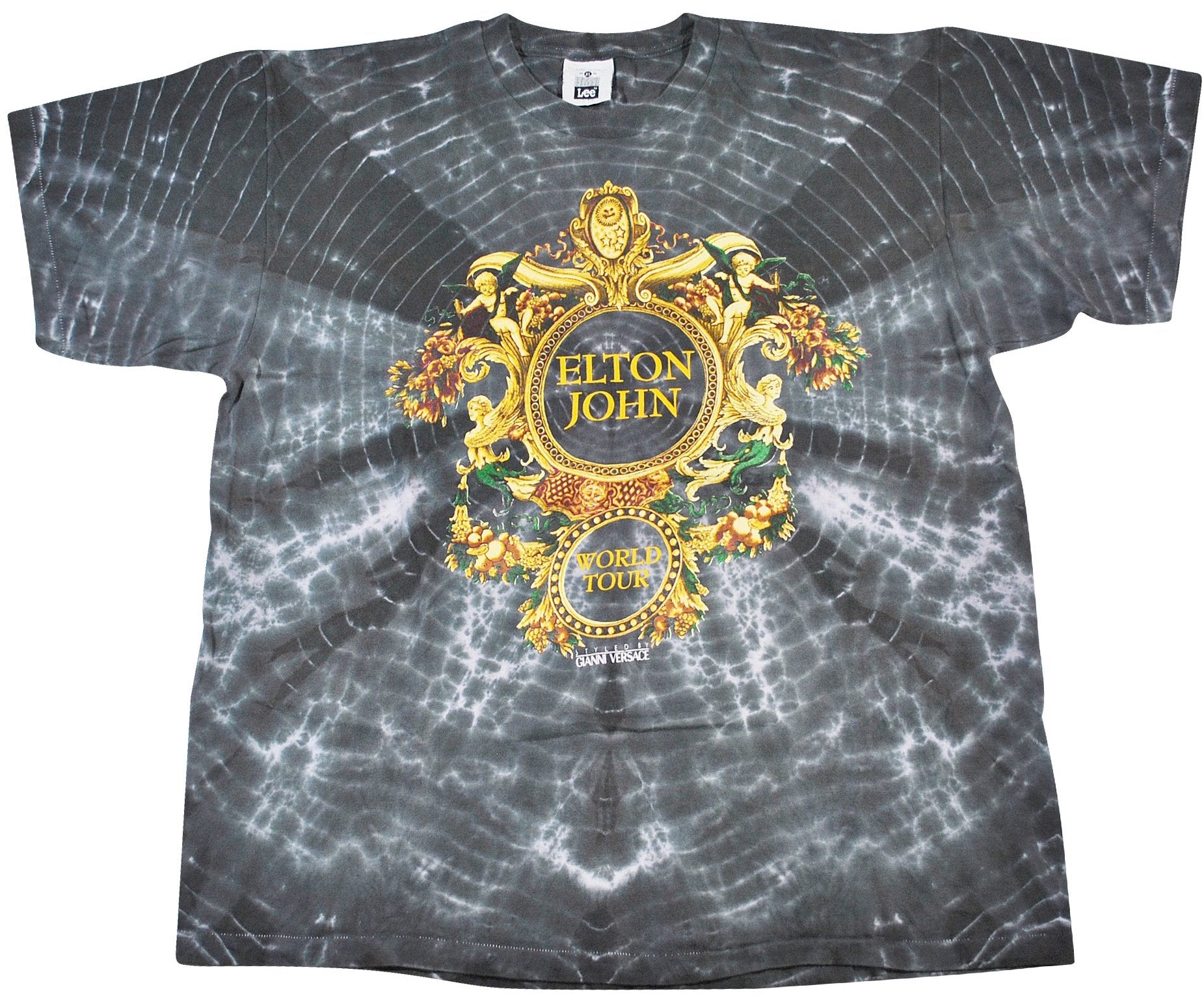 elton john versace shirt