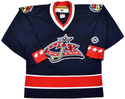 columbus blue jackets vintage jersey