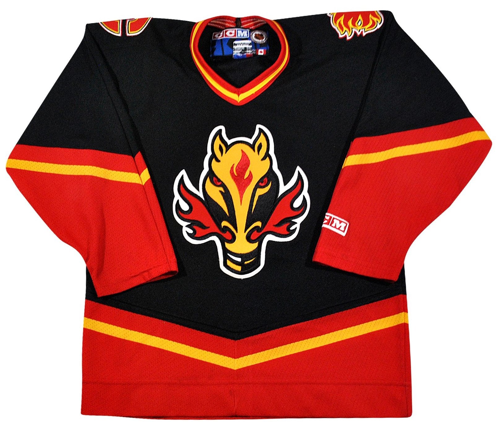 Calgary Flames Jersey Size Youth Large 