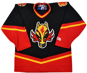 vintage calgary flames jersey