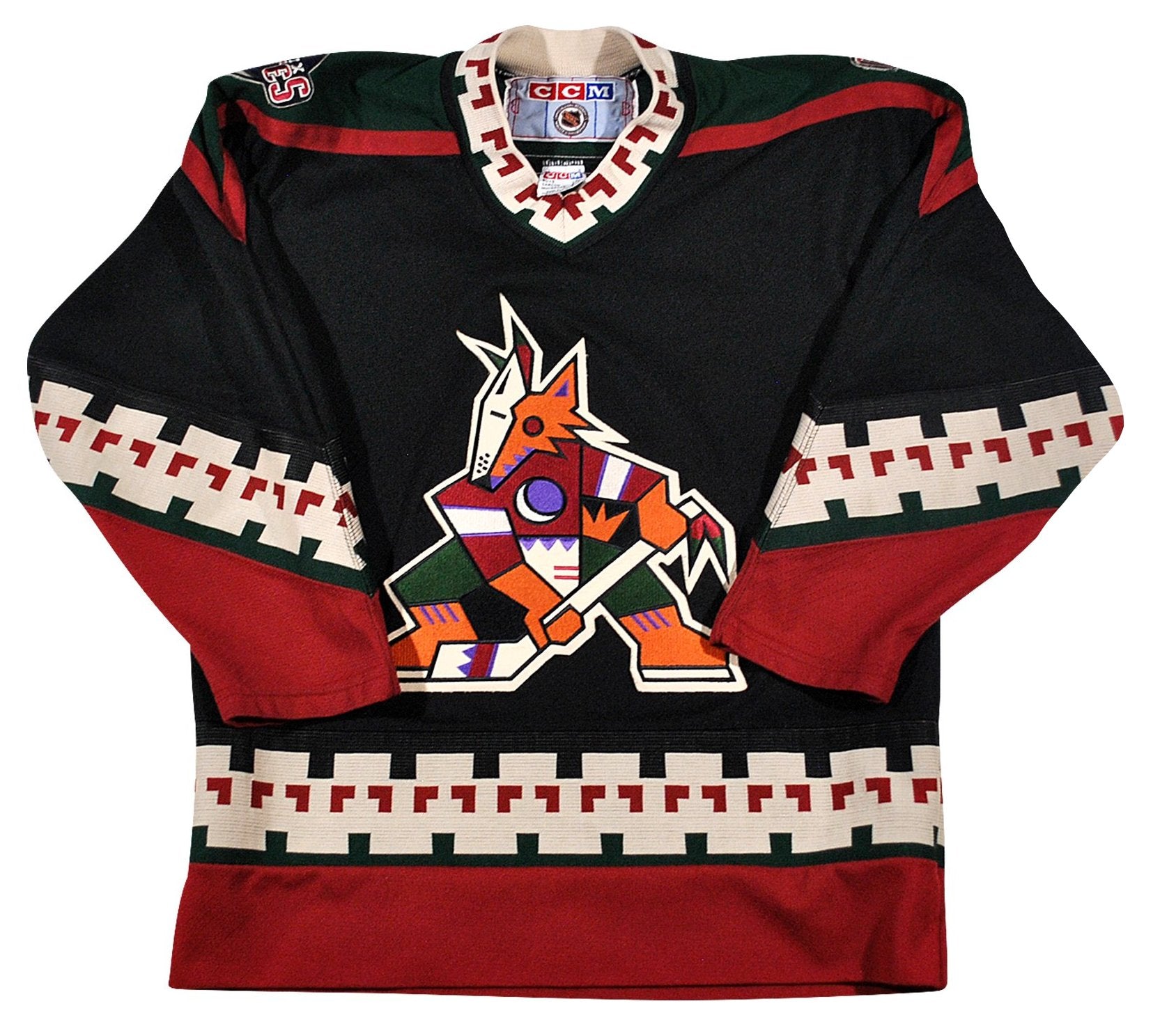 phoenix coyotes 90s jersey
