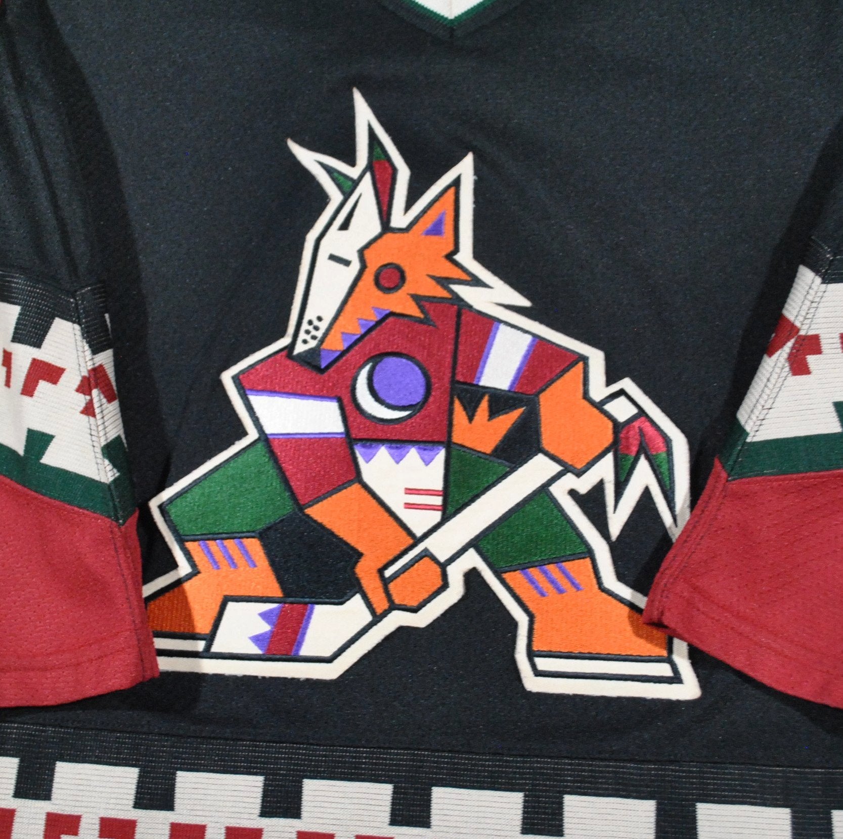 phoenix coyotes vintage jersey