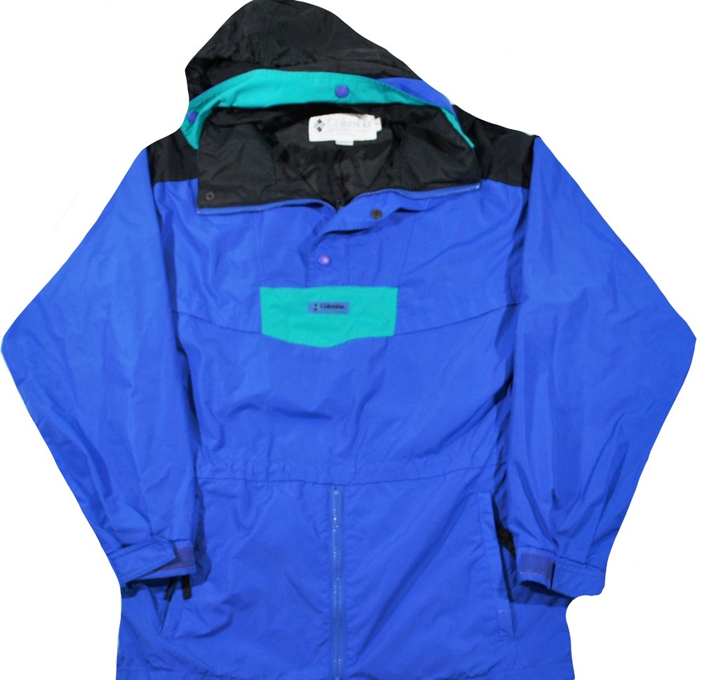 columbia half zip windbreaker