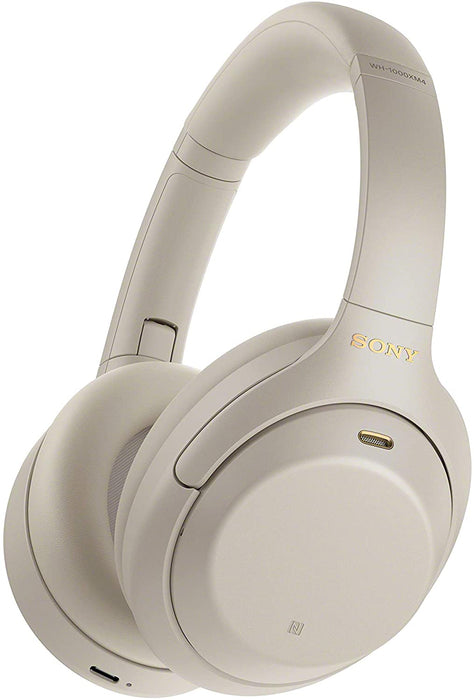 Sony WH1000XM4 Wireless Noise Cancelling Headphones In Silver