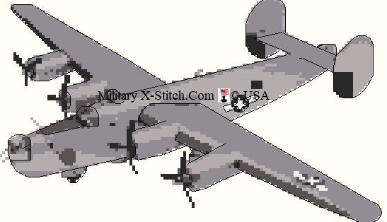 B 24 Bomber Pdf Military Xstitch Com