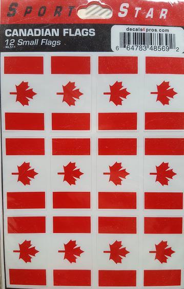 CANADA FLAG DECAL