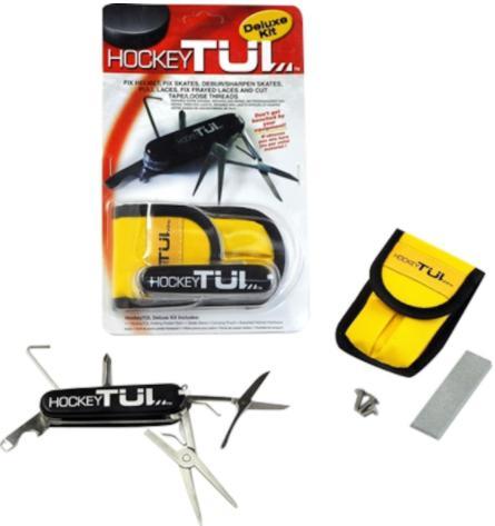 HOCKEYTUL-DELUXE FOLDING POCKET TOOL W/CASE,STONE/HARDWARE