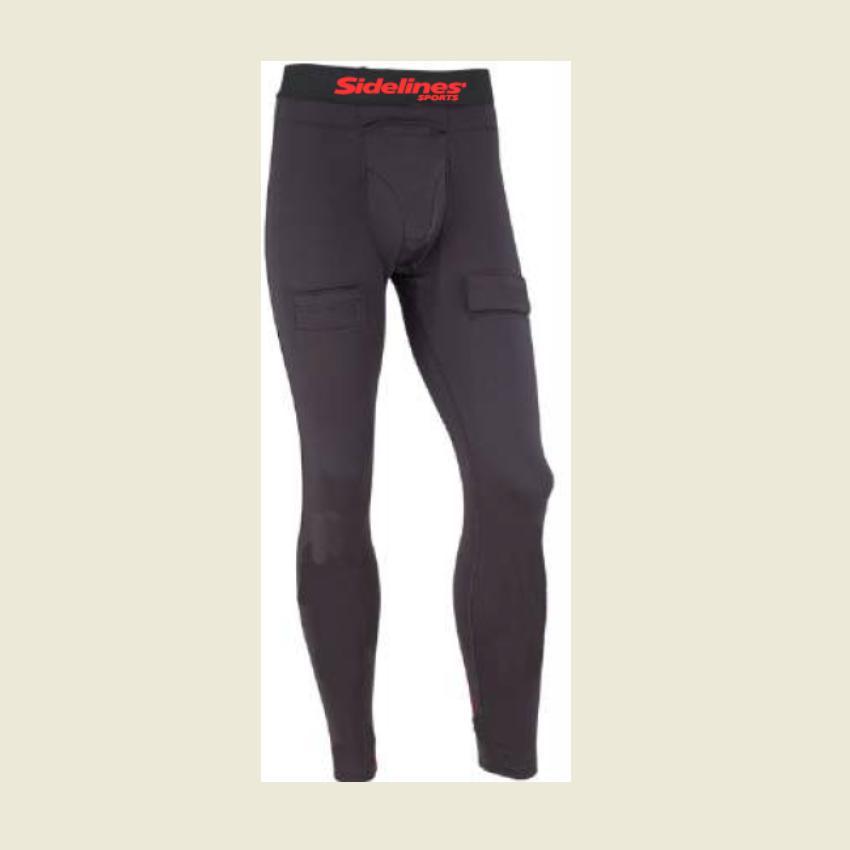 SIDELINES WOMENS HOCKEY COMPRESSION PANT - JUNIOR MEDIUM