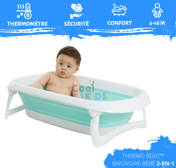 Baignoire Bebe Thermo Boat Coolkids Fr