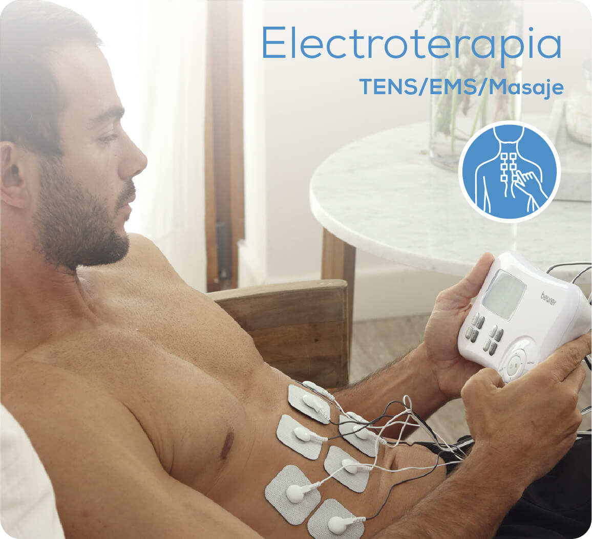 Beurer Em80 Electroestimulador 3 En 1 Masaje + Set X8 Pads