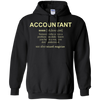 Image of Accountant Noun Definition Funny Accountant Meaning T Shirt
