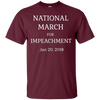 Image of National March Impeachment Anti Trump T Shirt Tshirt Tee