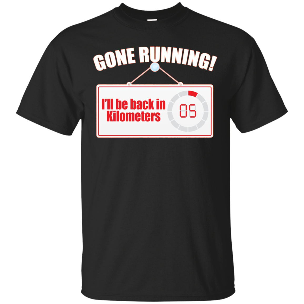 Gone Running Back In 5 Kilometers T Shirt
