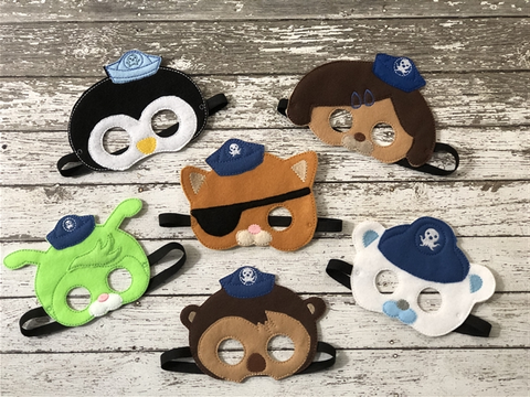 Octonauts Characters Felt Mask u2013 805 Masks