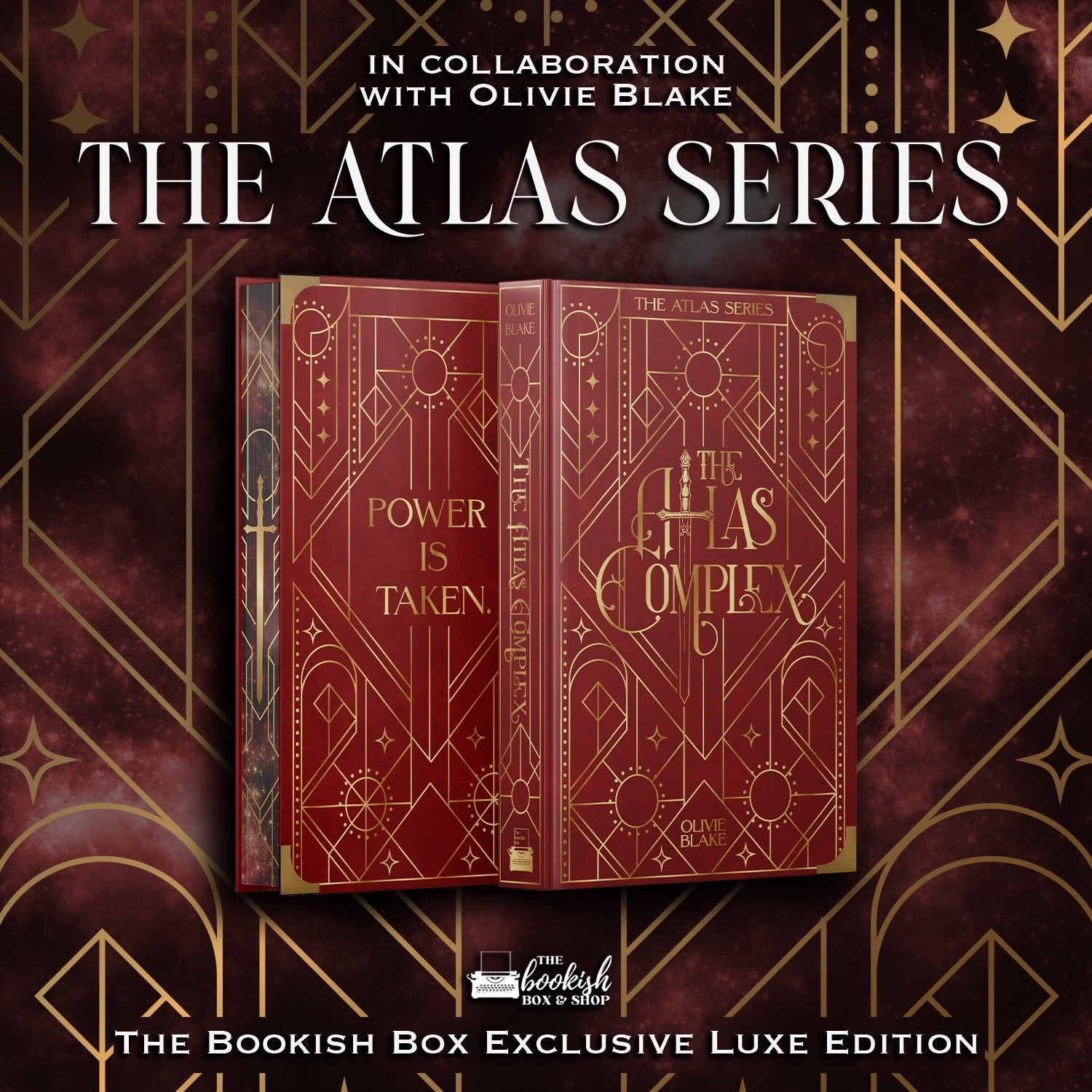 The Atlas Six ~ Olivie Blake ~ Fairyloot Ed. ~ Mar. 2022 Adult Box