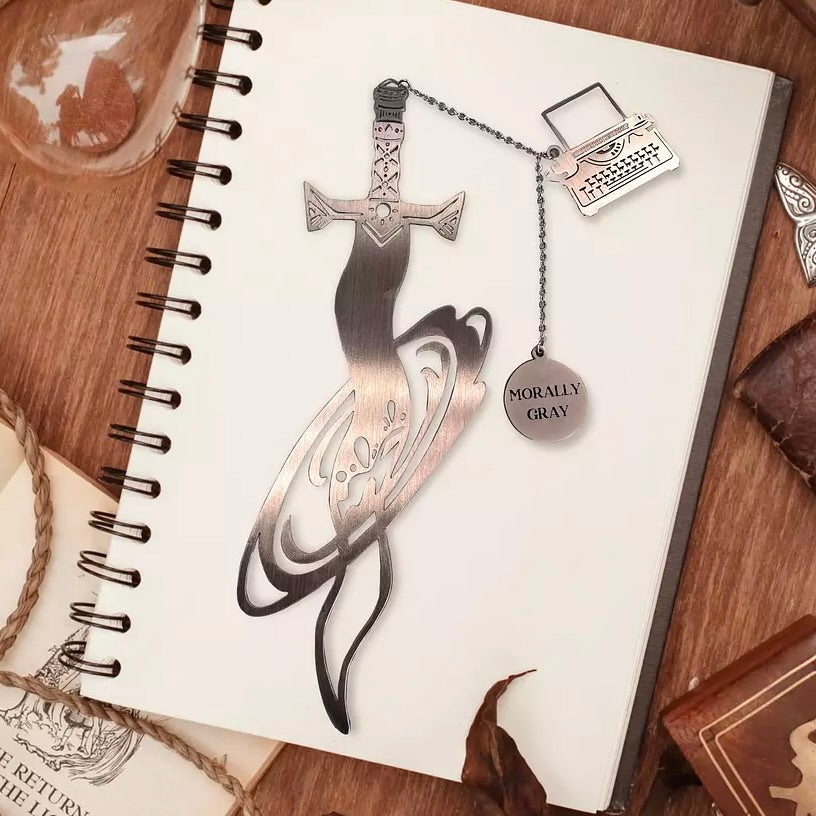 Lord of the Rings Inspired: The Andúril Sword Metal Bookmark