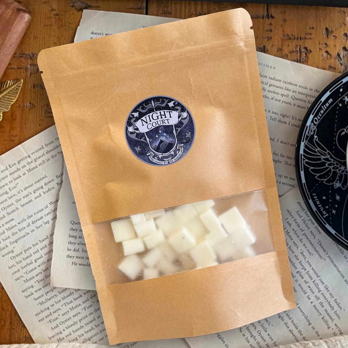 BOOKISH CANDLES: Tales from the Night – Black Soy Wax Candles – Soledad's  Atelier