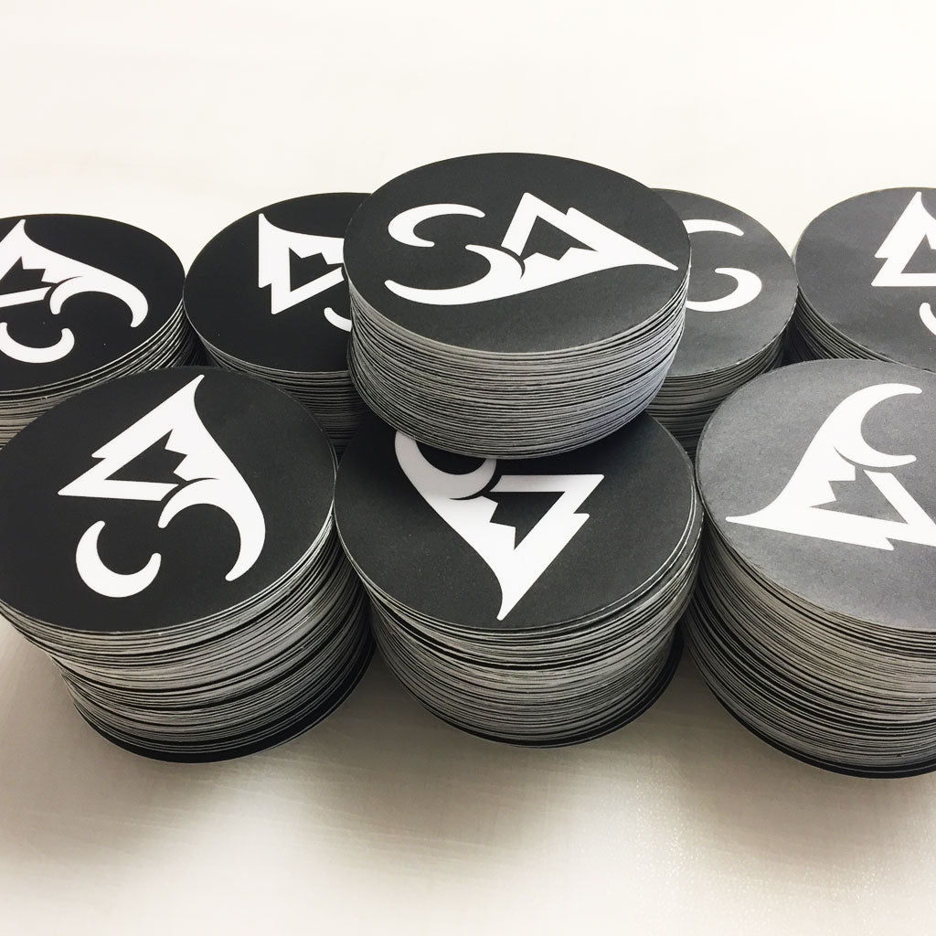 Circle Stickers Custom Circle Decals Stickable Stickable Media Inc