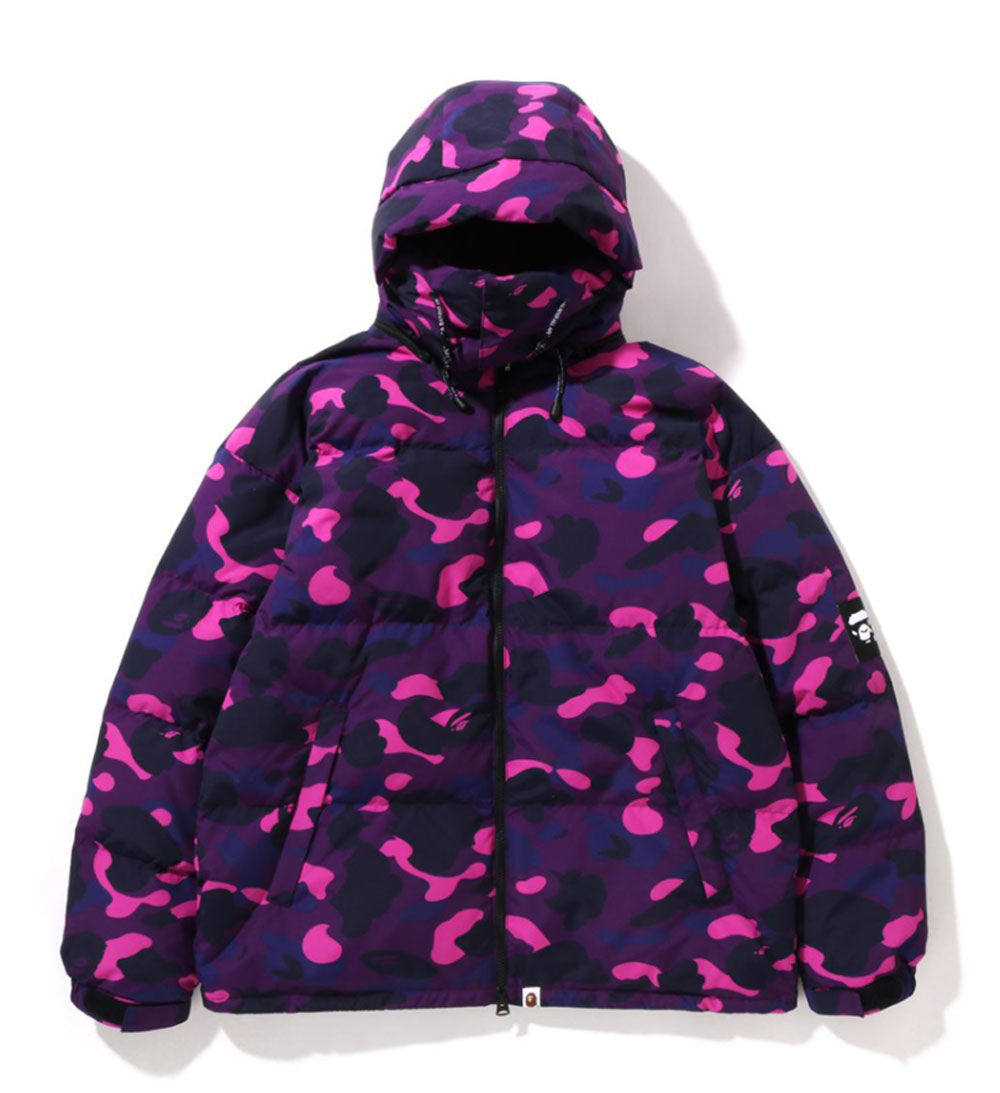 【A・BATHING APE】hooded down jacket 00s