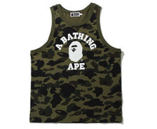 Load image into Gallery viewer, BAPE 1ST CAMO COLLEGE TANK TOP.    24/JULY
