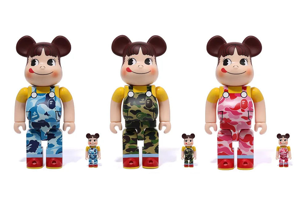 変革のパワーを授ける・願望成就 BE@RBRICK BAPE 100% & 400% 3体