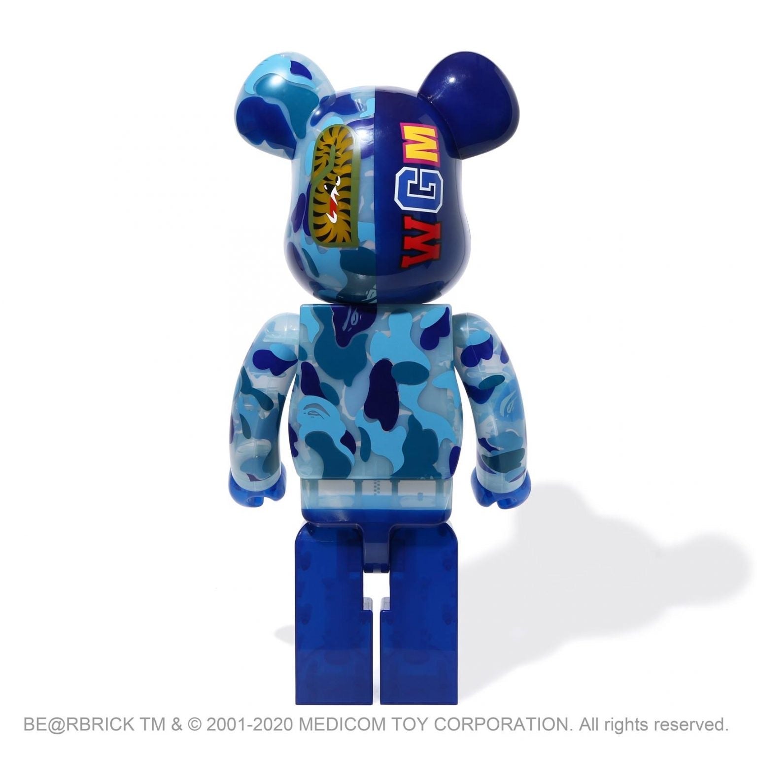 BE@RBRICK CLEAR ABC CAMO SHARKエンタメ/ホビー