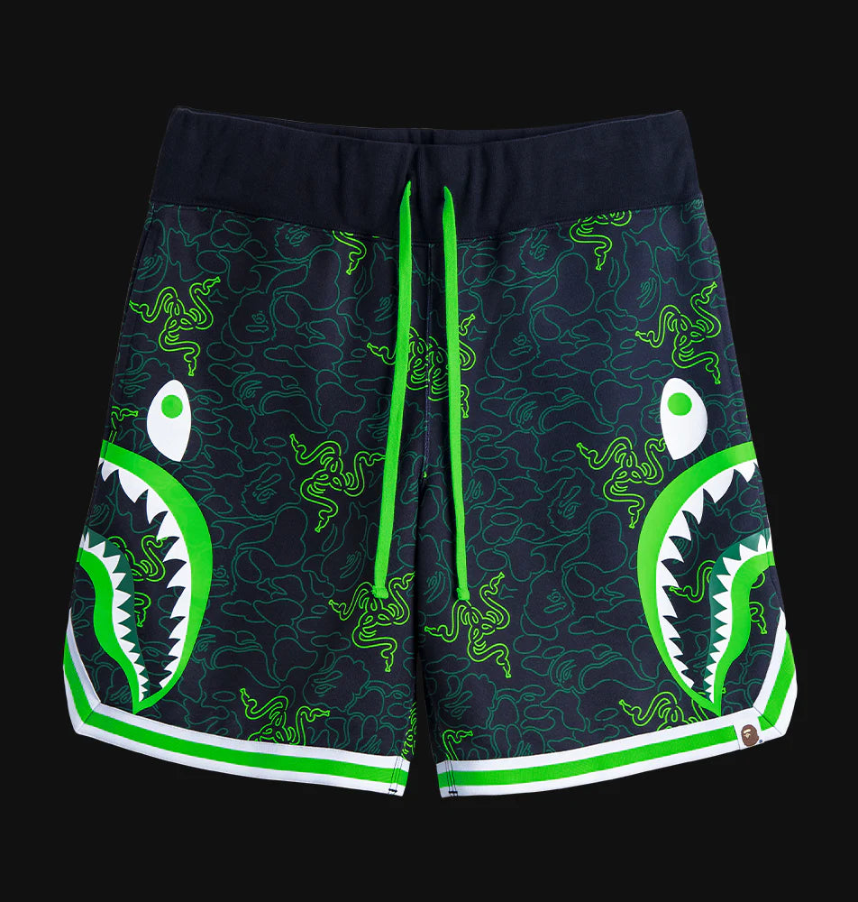 高級素材使用ブランド 希少 camo bape basketball shorts ショーツ