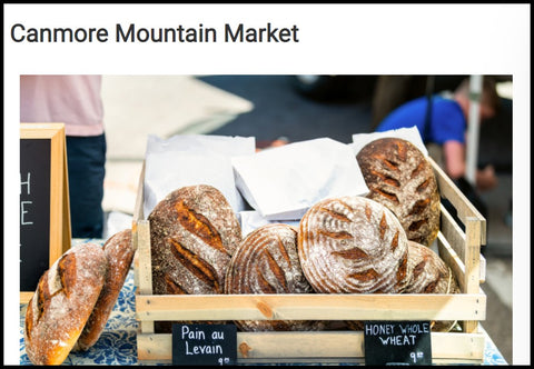 Canmore Mountain Market farmers market outdoor activity