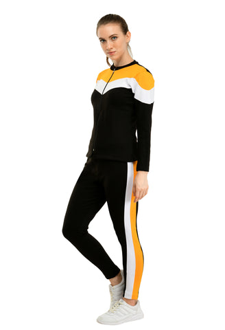 KA Styles Sleep to Jogg Trendy Gold Yellow Tracksuits For Girls @ Rs ...