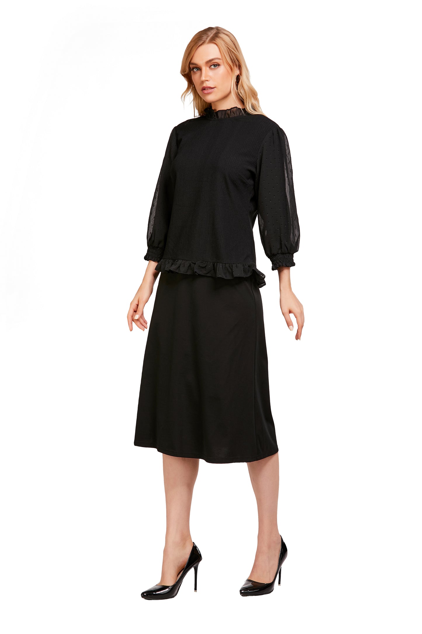 Modest Elegant Long Sleeve Top - seilerlanguageservices