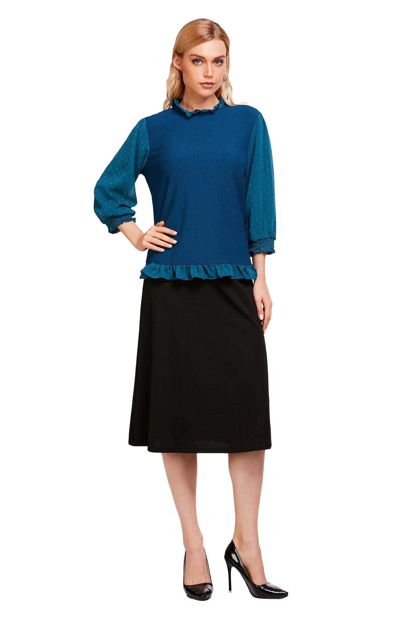 Modest Elegant Long Sleeve Top - seilerlanguageservices