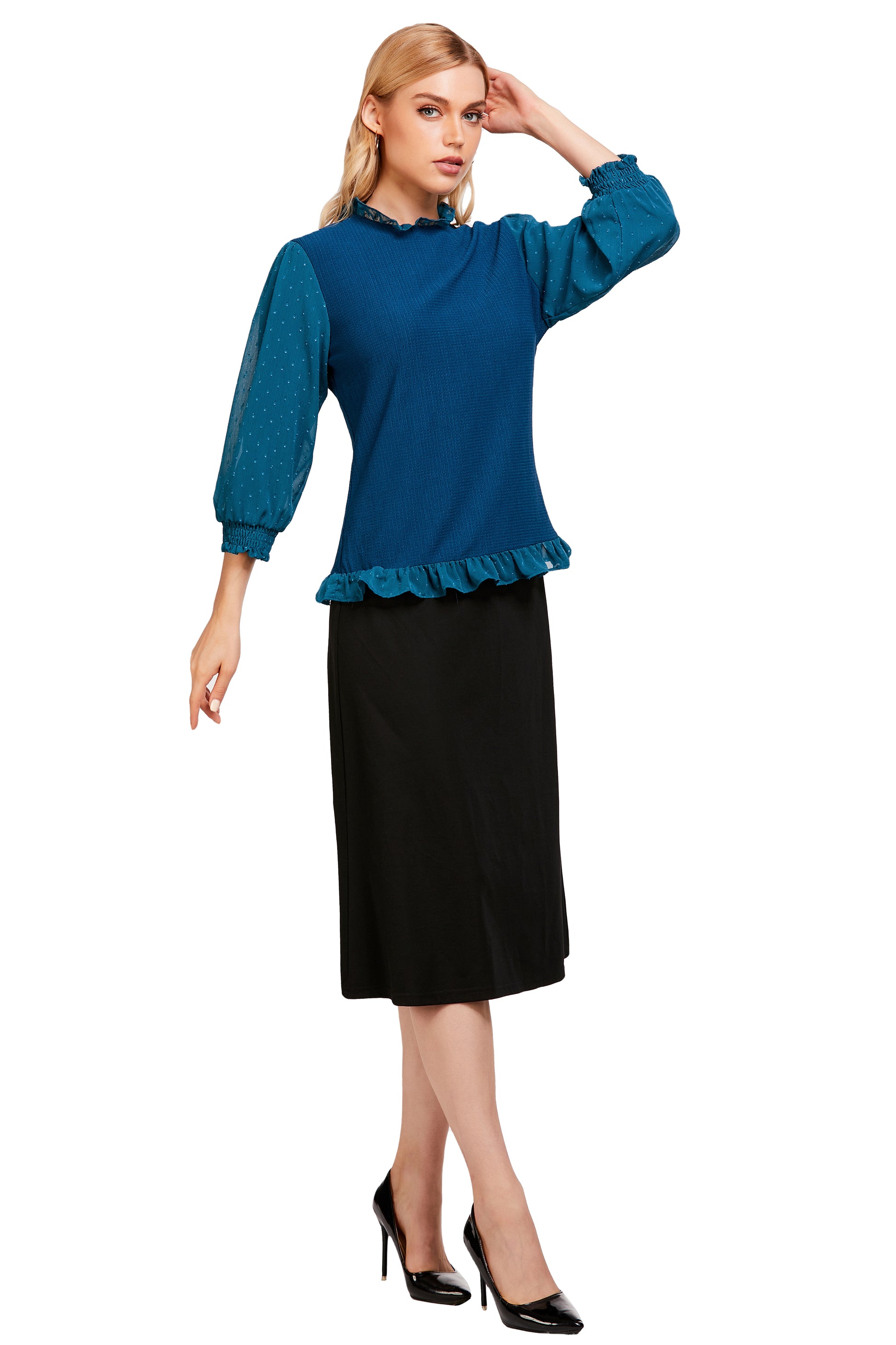 Modest Elegant Long Sleeve Top - seilerlanguageservices