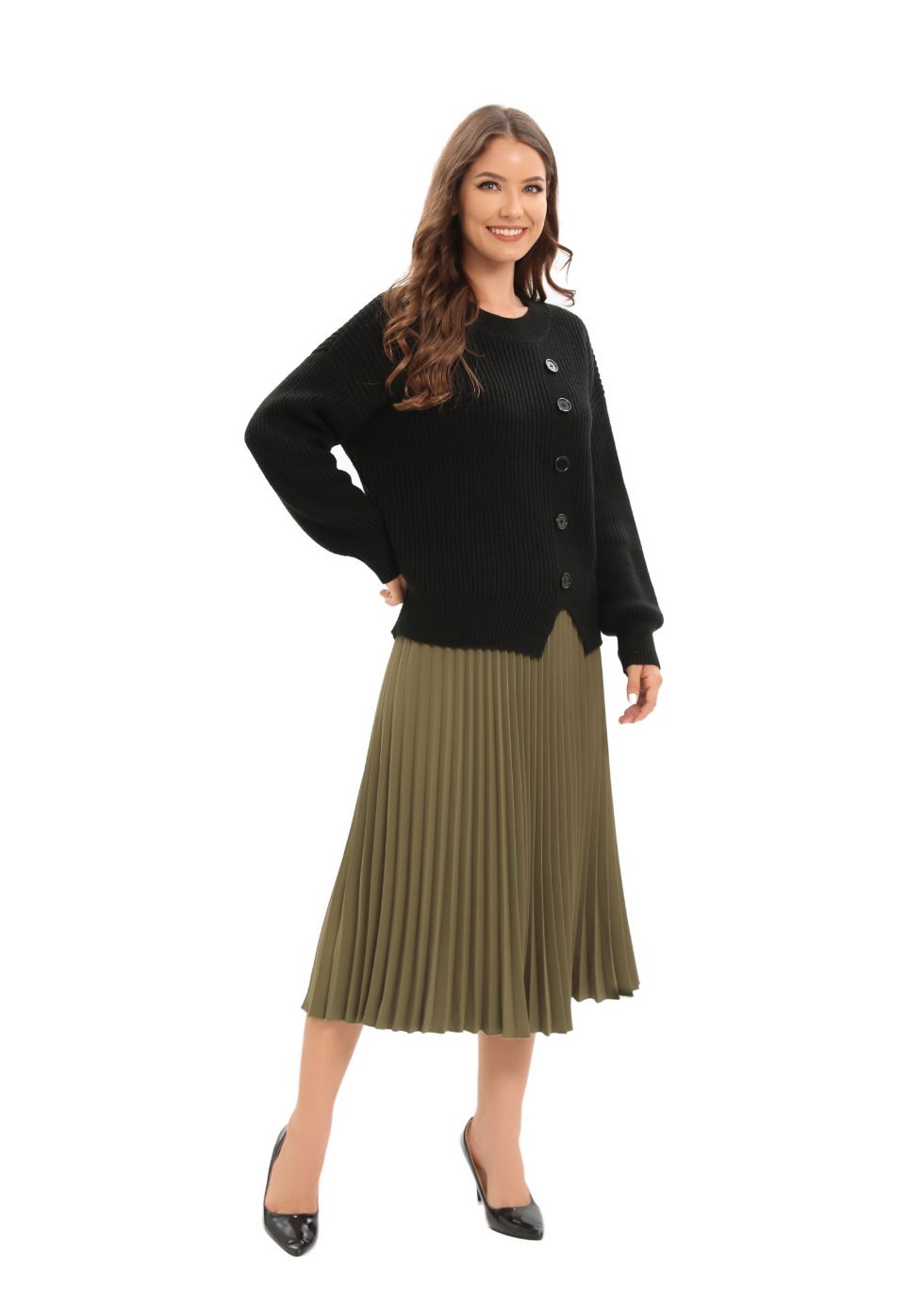 Long Sleeve Mix & Match Stylish Sweater - seilerlanguageservices