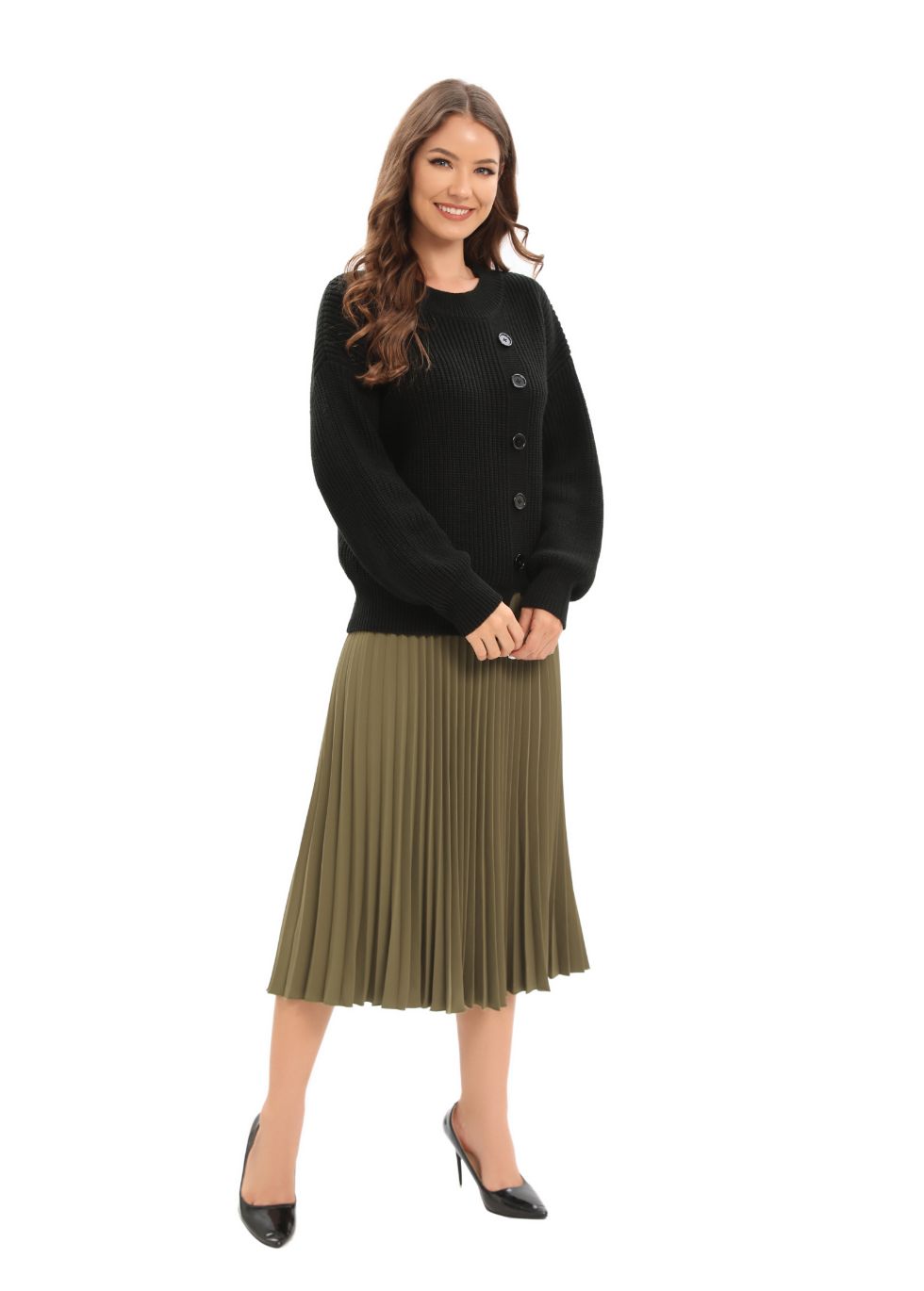 Long Sleeve Mix & Match Stylish Sweater - seilerlanguageservices