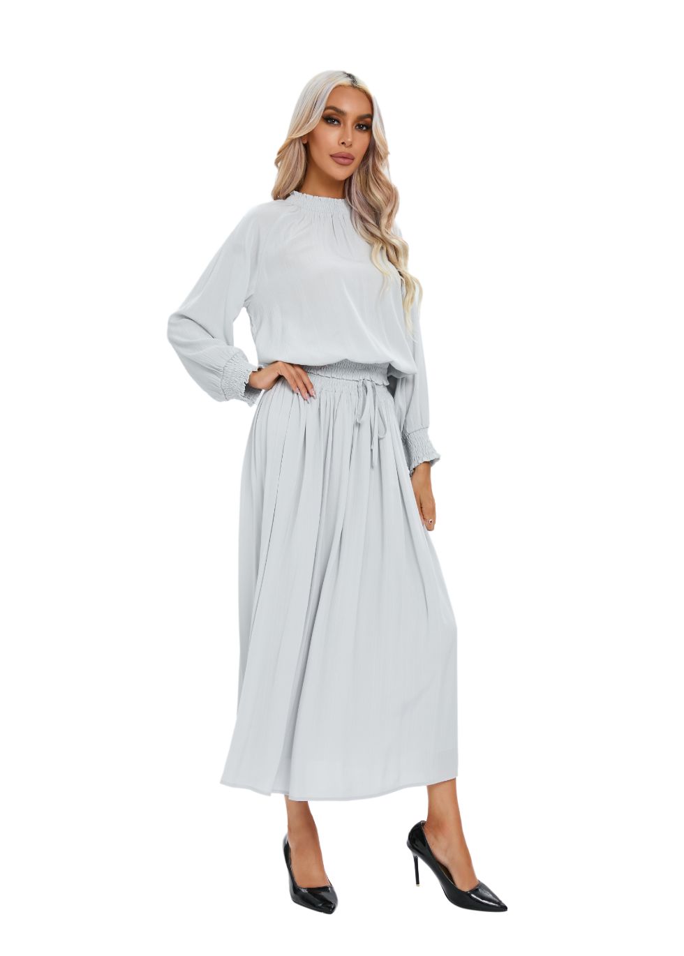 Essential Two-Piece Midi Dress Set - seilerlanguageservices