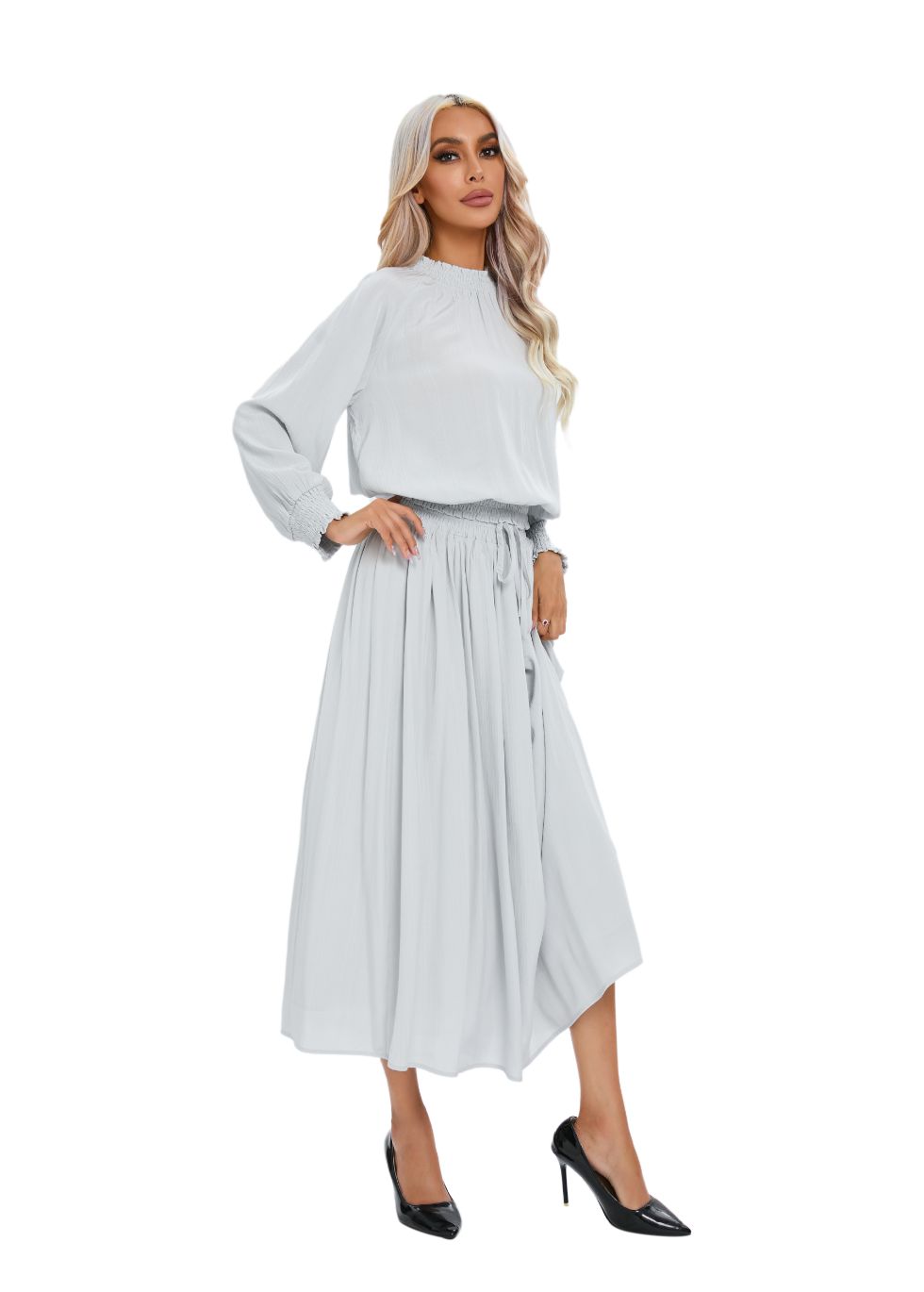 Essential Two-Piece Midi Dress Set - seilerlanguageservices