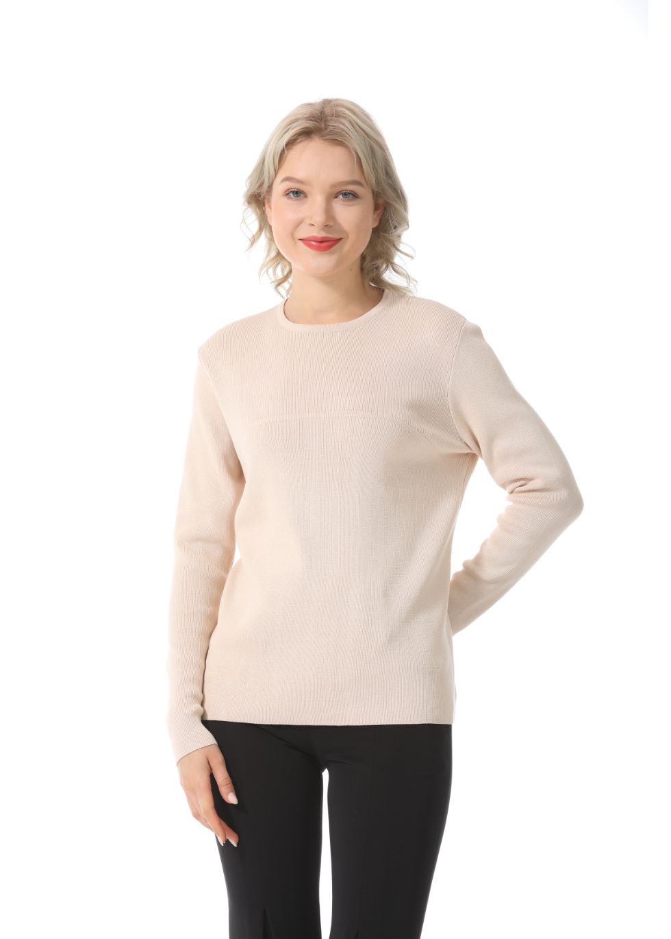 Essential Long Sleeve Sweater - seilerlanguageservices