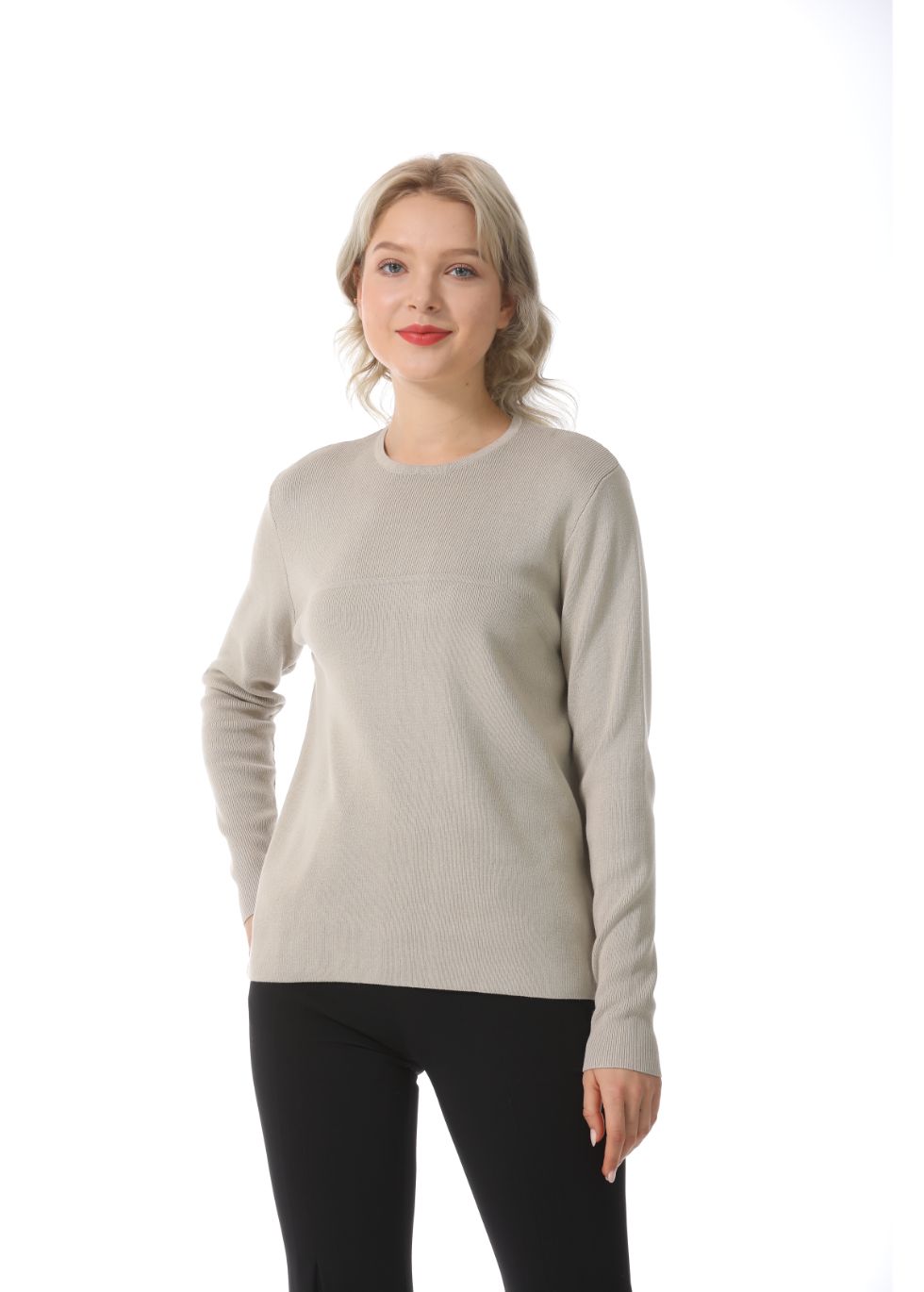 Essential Long Sleeve Sweater - seilerlanguageservices