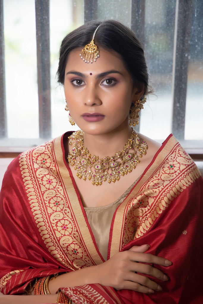 Kaliganthi bridal necklace