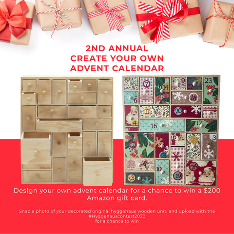 DIY Advent Calendar Competition, Advent DIY, Wooden Advent Calendar, Christmas Competition