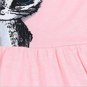 Adorable Beautiful Girl Dress Cat Print Clothes - bump, baby and beyond 