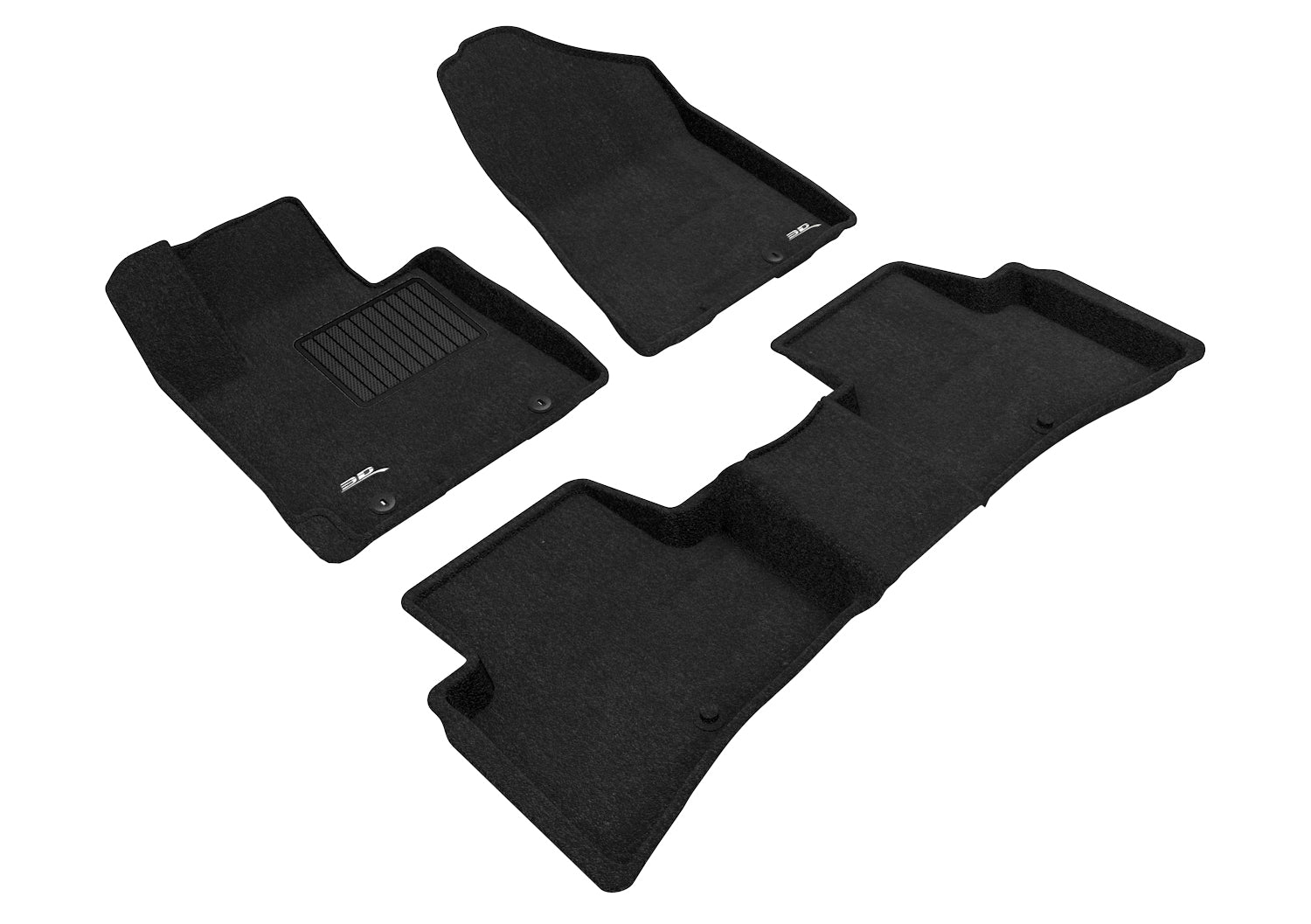 3D MAXpider Floor Mat HYUNDAI TUCSON 2019-2021 ELEGANT BLACK R1 R2