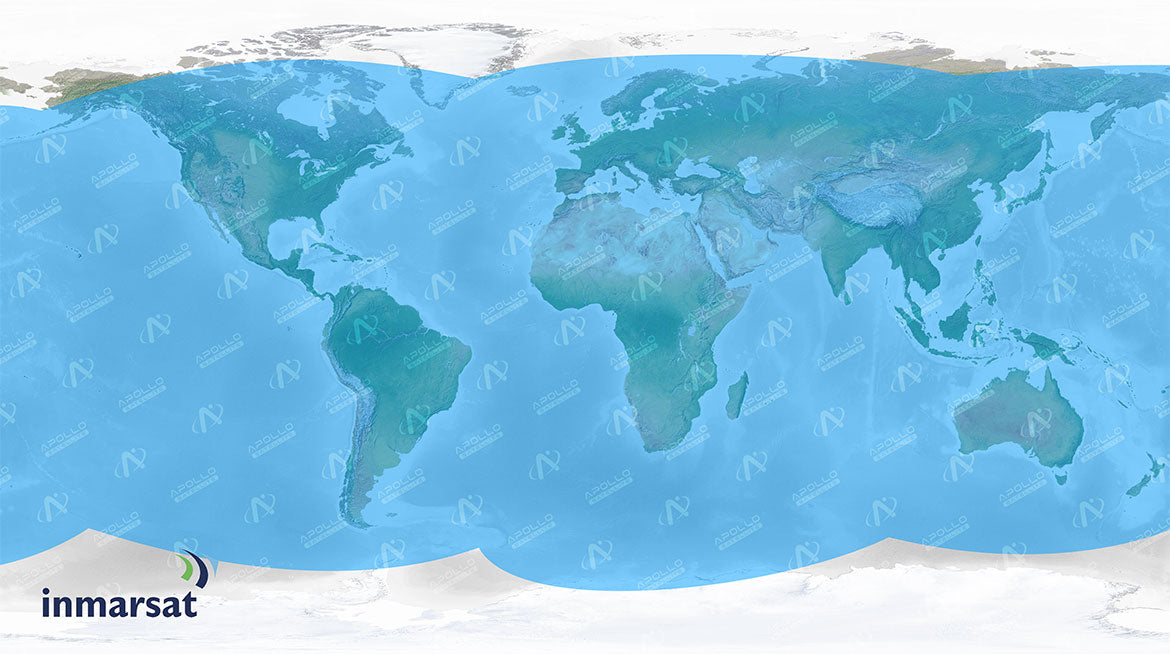 Inmarsat IsatPhone Coverage Map - Apollo Satellite