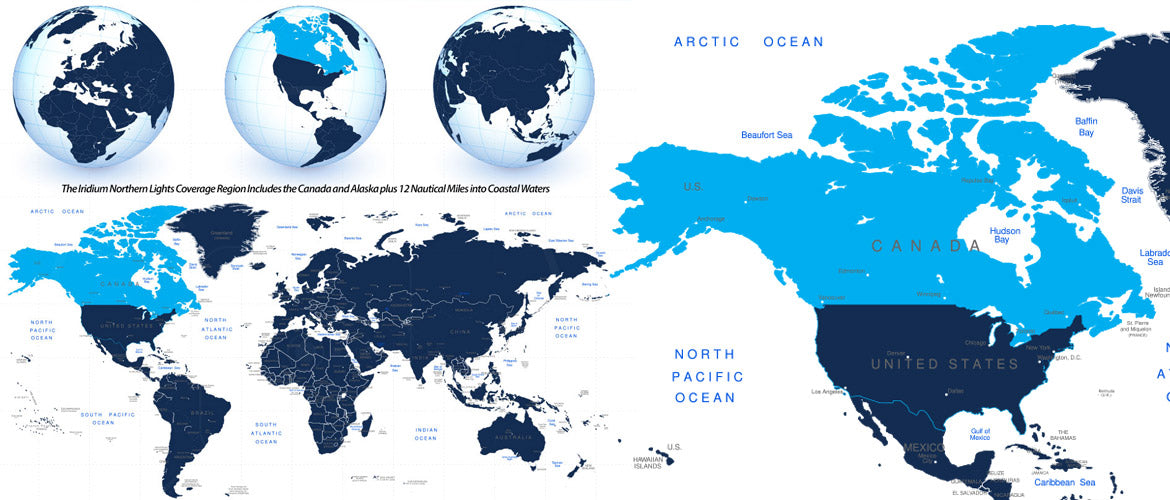 Iridium Prepaid Plans - Africa SIM Card Coverage Map